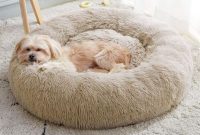 Anti-anxiety luxury pet bed